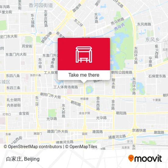 白家庄 map