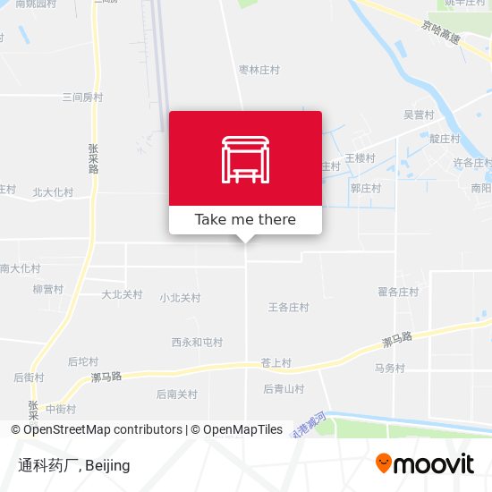 通科药厂 map