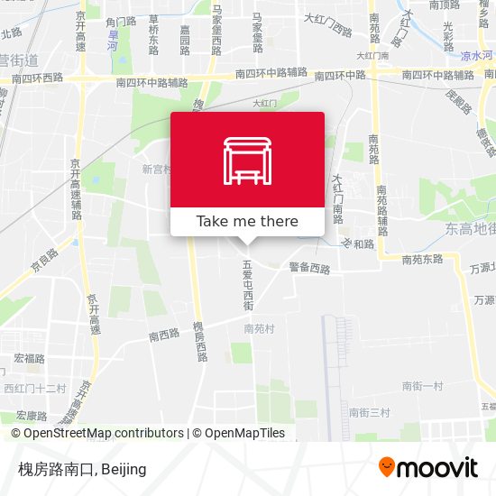 槐房路南口 map