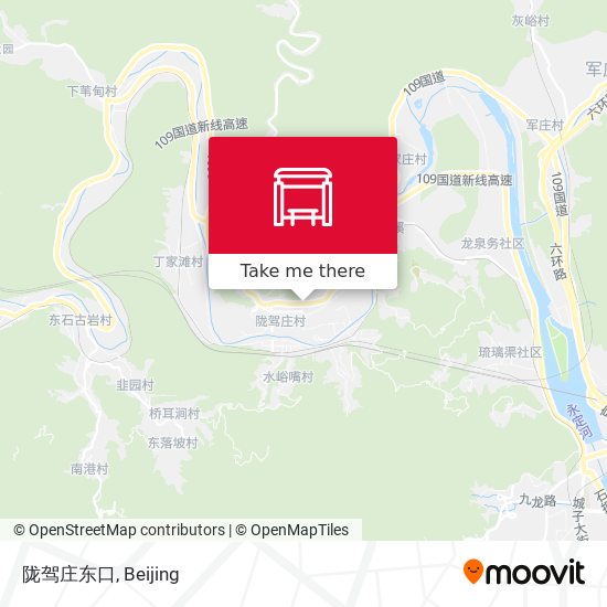 陇驾庄东口 map