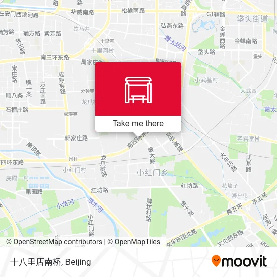 十八里店南桥 map