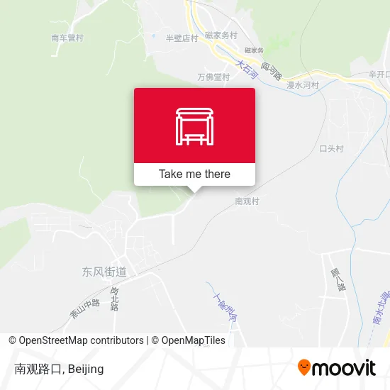 南观路口 map