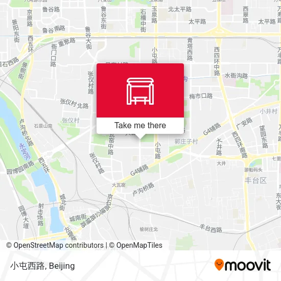 小屯西路 map