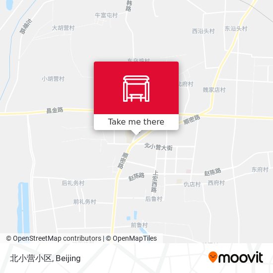 北小营小区 map