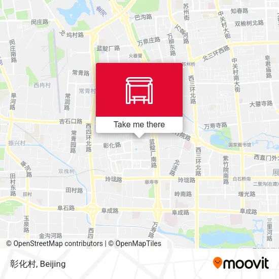 彰化村 map