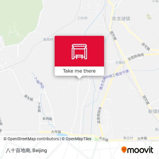 八十亩地南 map