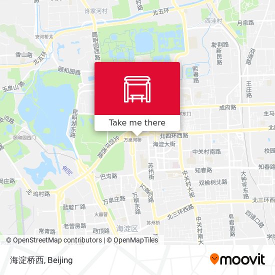 海淀桥西 map