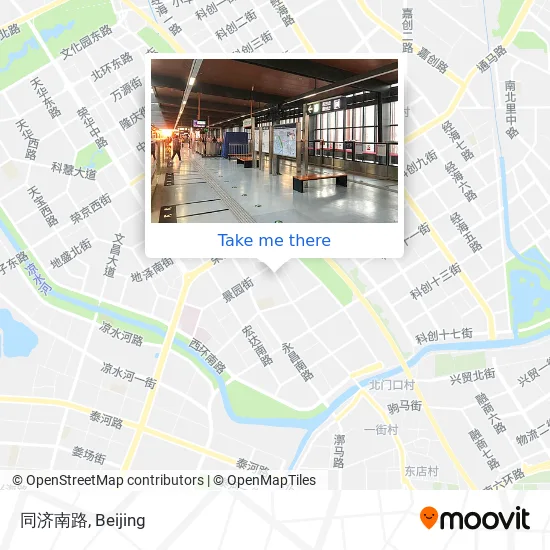 同济南路 map