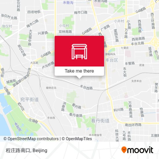 程庄路南口 map