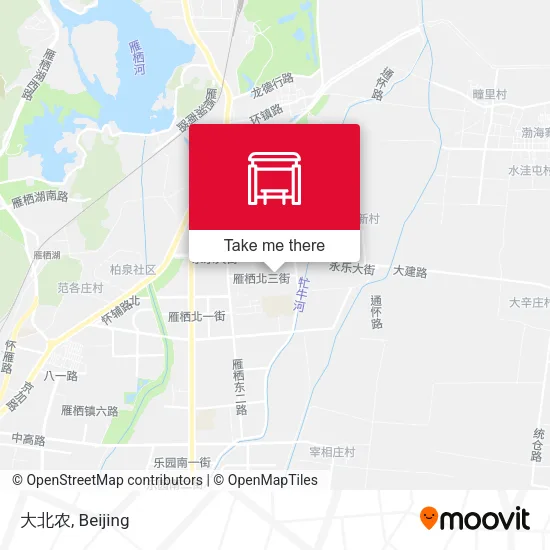大北农 map