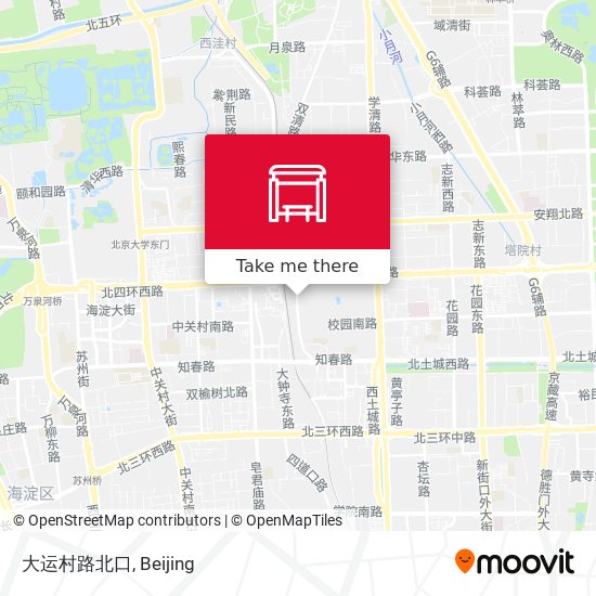 大运村路北口 map
