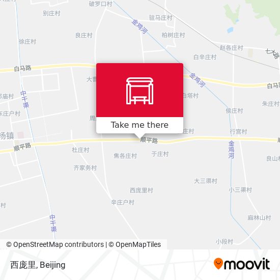 西庞里 map