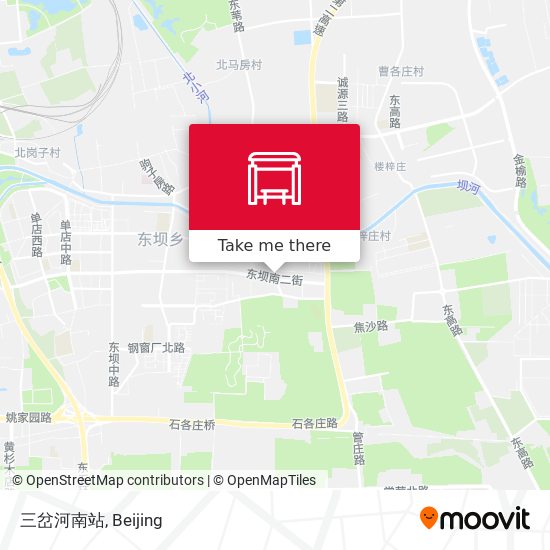 三岔河南站 map