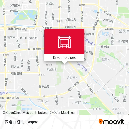 四道口桥南 map
