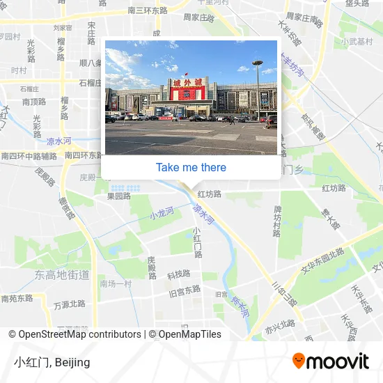 小红门 map