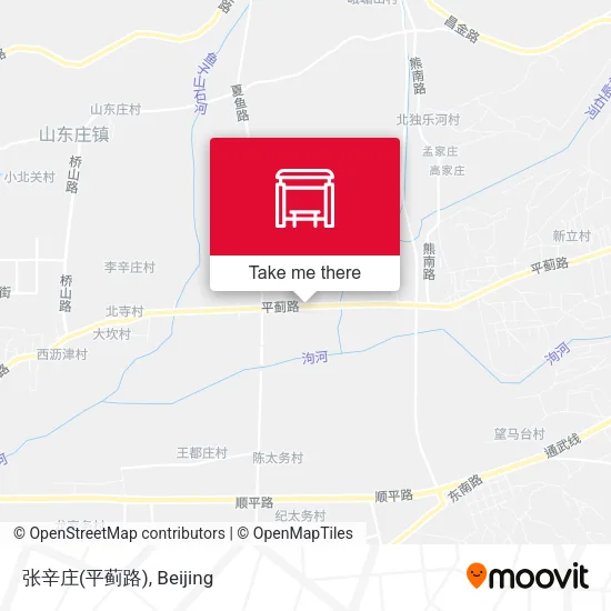 张辛庄(平蓟路) map