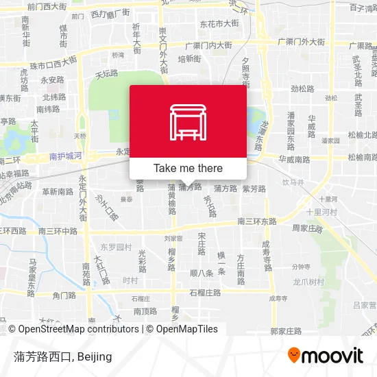 蒲芳路西口 map