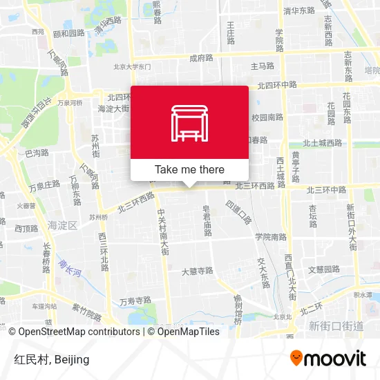 红民村 map