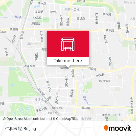 仁和医院 map