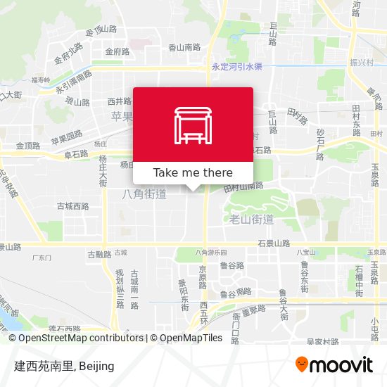 建西苑南里 map