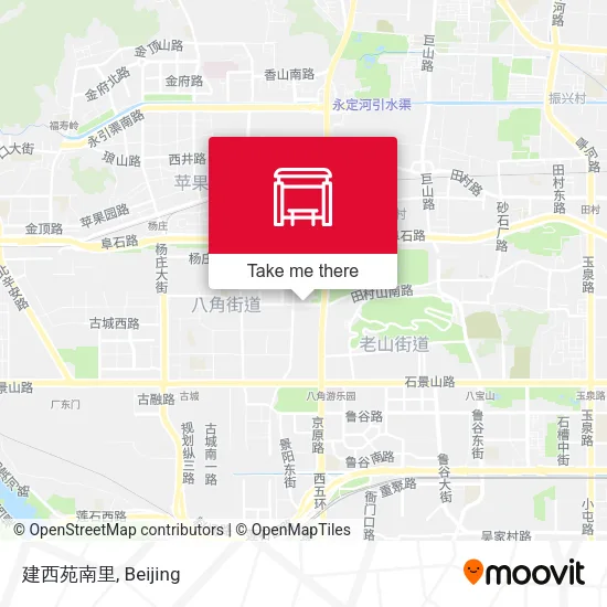 建西苑南里 map