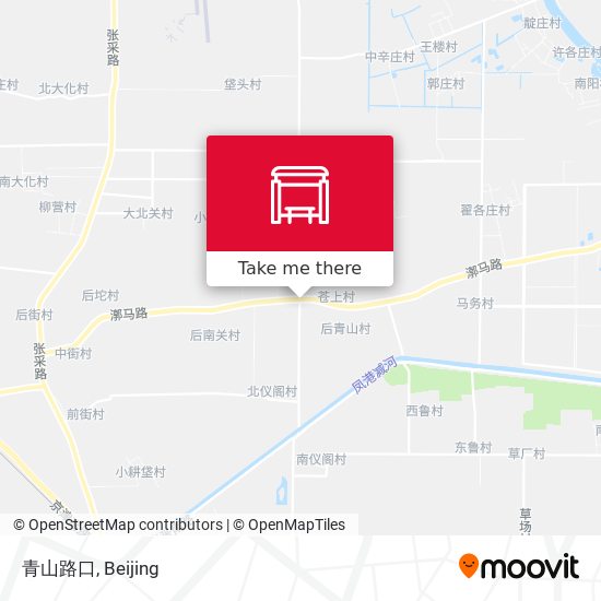 青山路口 map