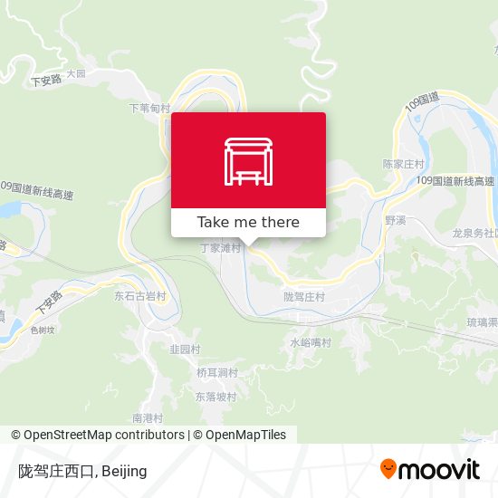 陇驾庄西口 map