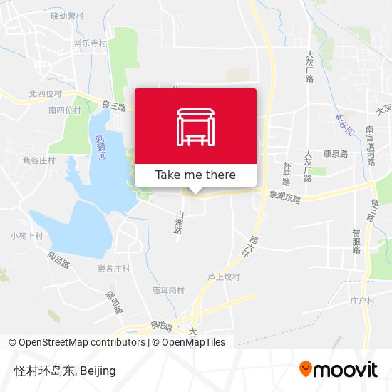 怪村环岛东 map