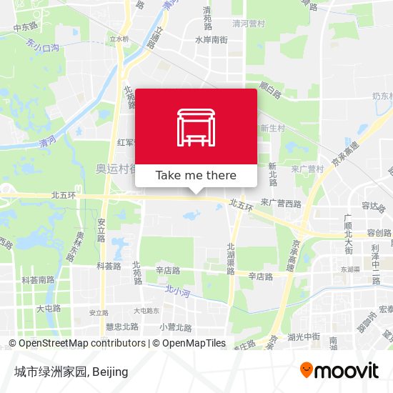 城市绿洲家园 map