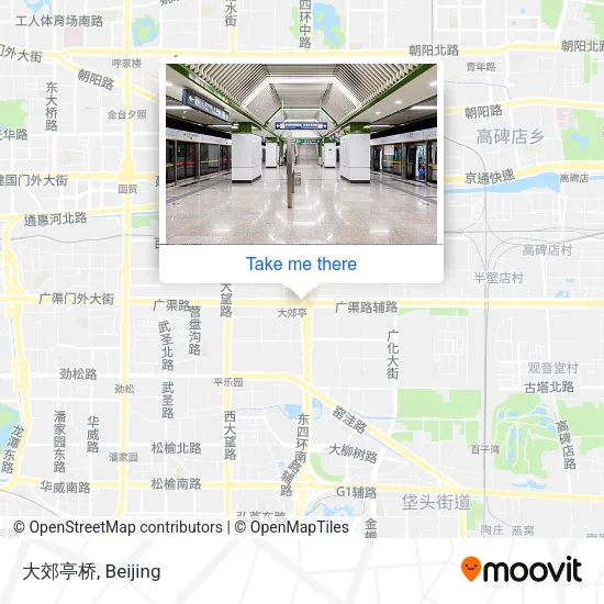 大郊亭桥 map