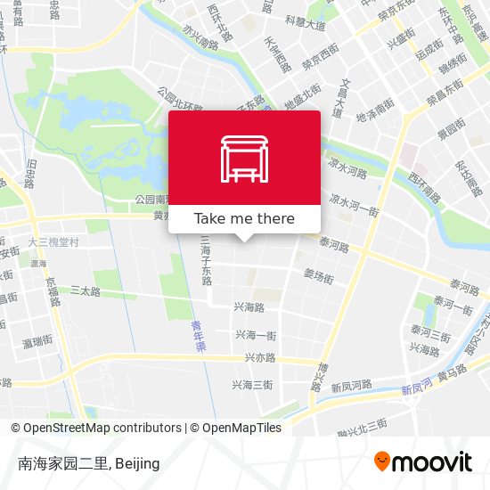 南海家园二里 map