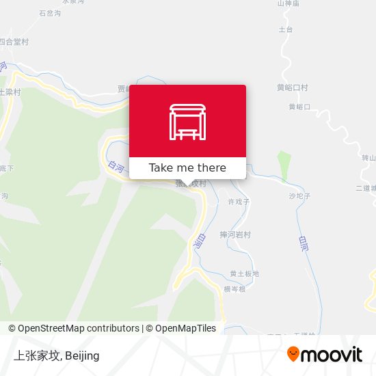 上张家坟 map