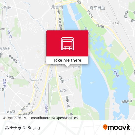 温庄子家园 map