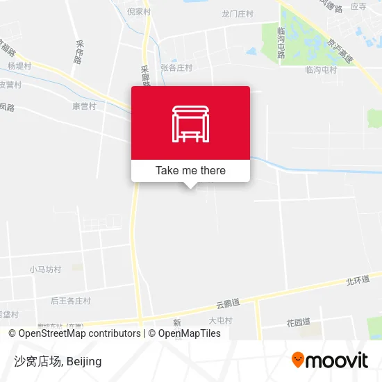 沙窝店场 map