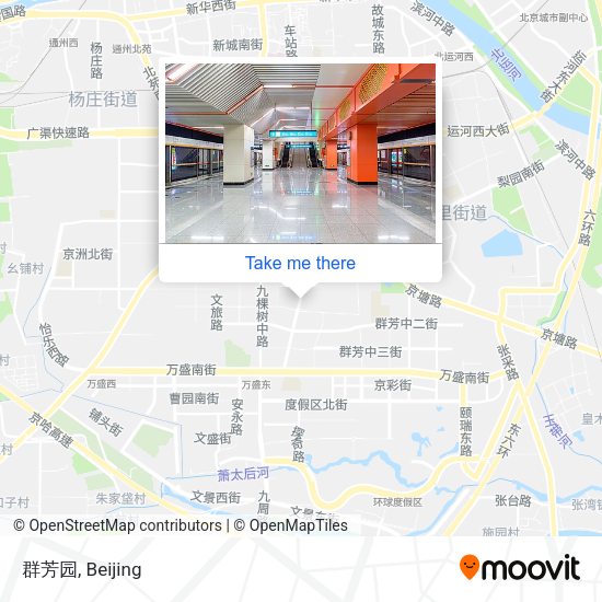 群芳园 map