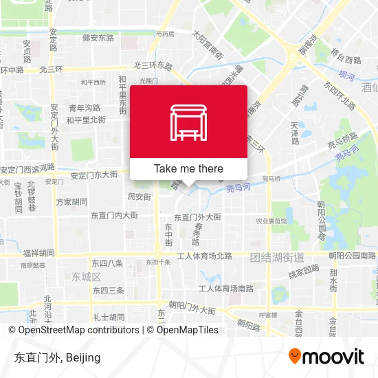 东直门外 map