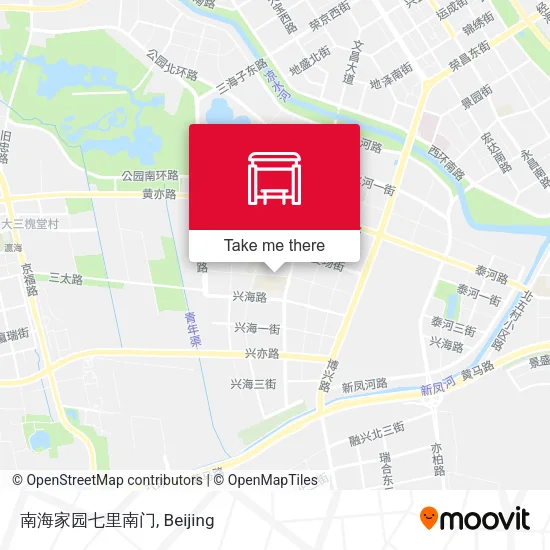 南海家园七里南门 map