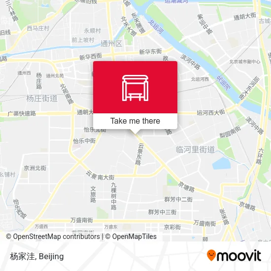 杨家洼 map
