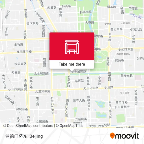 健德门桥东 map