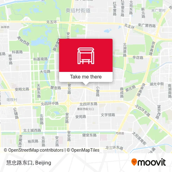 慧忠路东口 map
