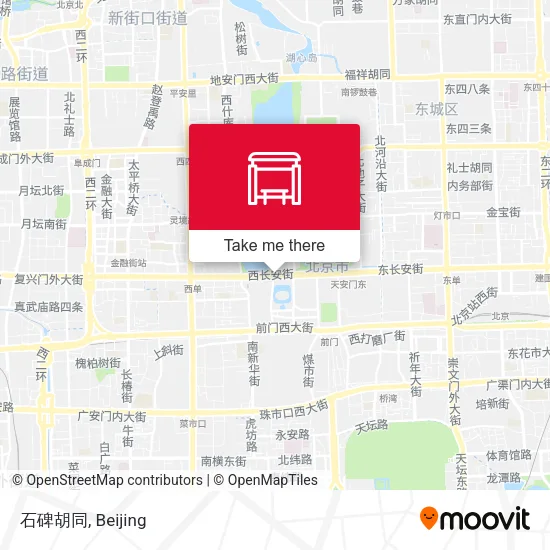 石碑胡同 map