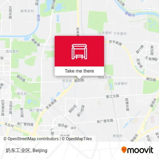 奶东工业区 map