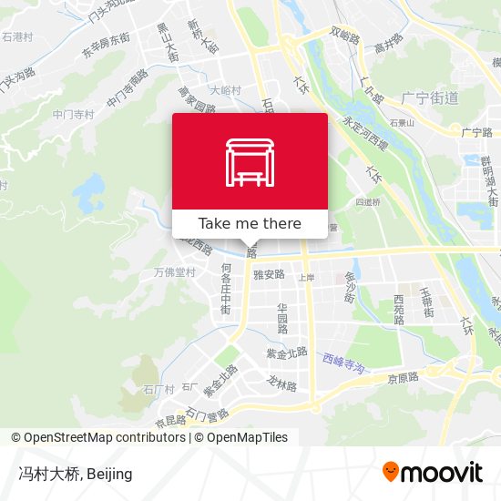 冯村大桥 map
