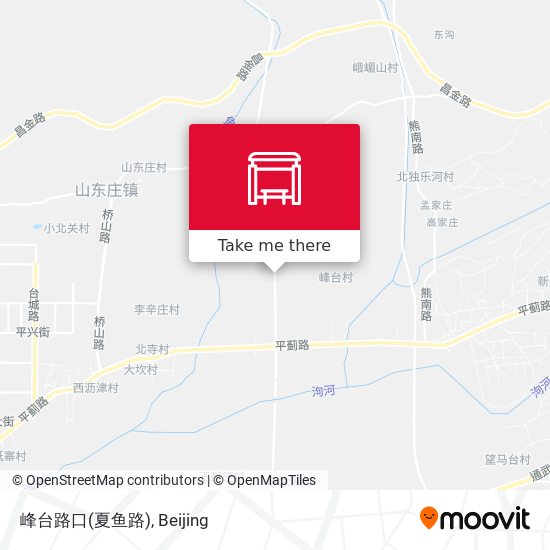 峰台路口(夏鱼路) map