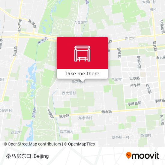 桑马房东口 map
