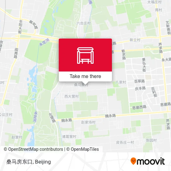 桑马房东口 map
