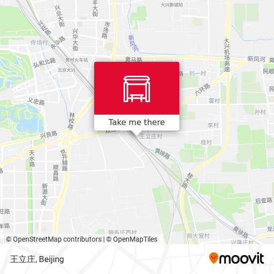 王立庄 map