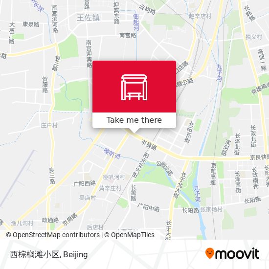 西棕榈滩小区 map