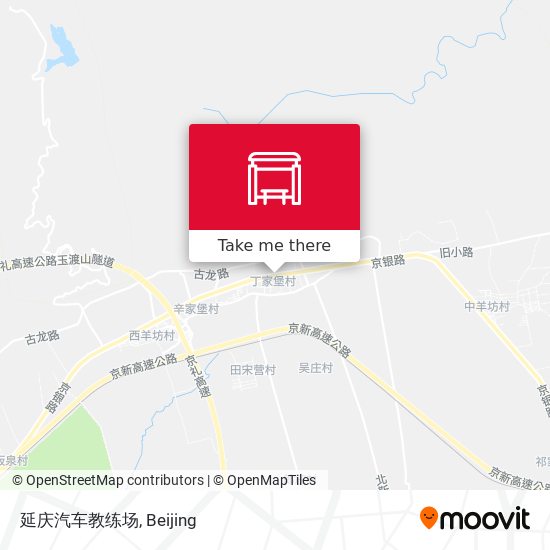 延庆汽车教练场 map