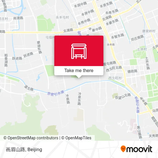 画眉山路 map